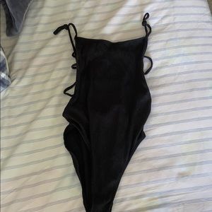 Black Urban Outfitters bodysuit